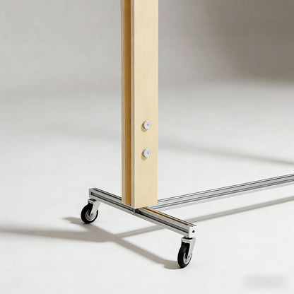 Mobile Industrial Garment Rack