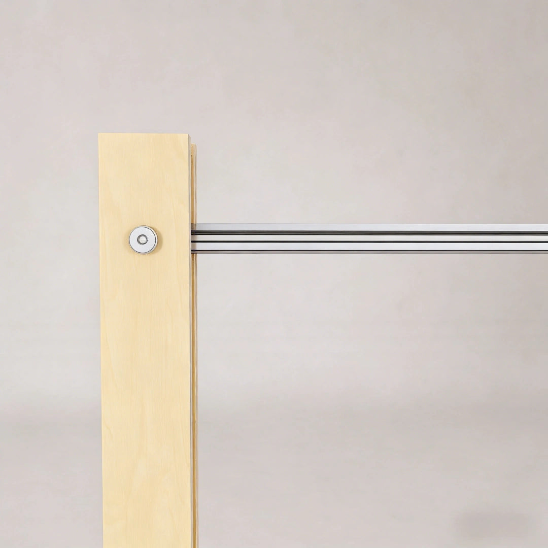 Mobile Industrial Garment Rack