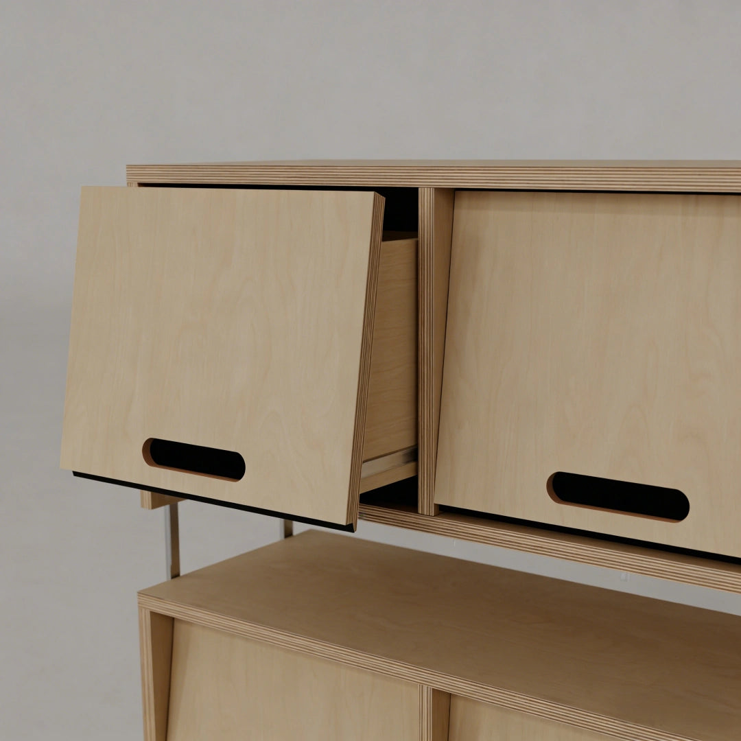 Modern Industrial Sideboard