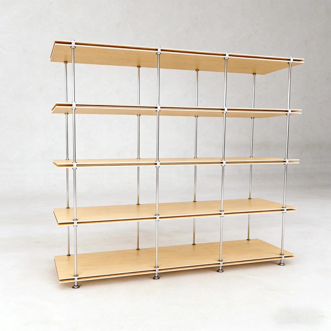 Modular Open Shelving Unit