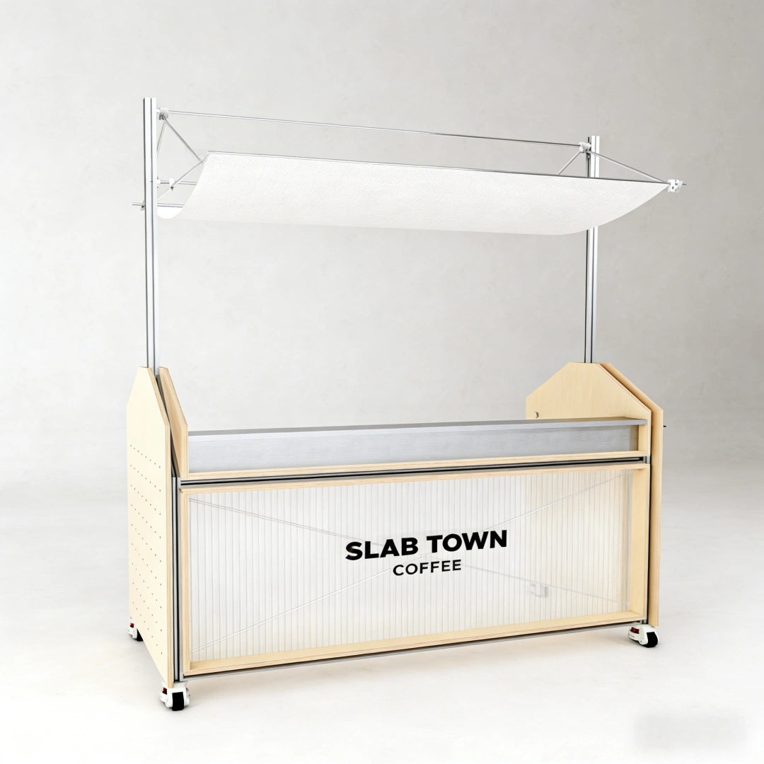 Professional Mobile Coffee Cart