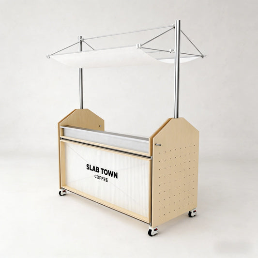 Professional Mobile Coffee Cart
